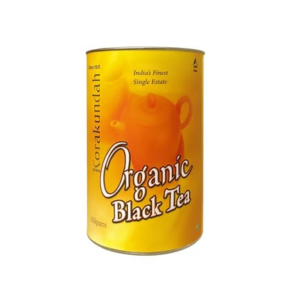 Korakundah Organic Black Tea in Canister (100g) Korakundah Organic Black Tea in Canister (100g)