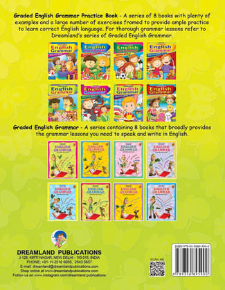 Graded English Grammer Practice-4 [Paperback] Dreamland Publications