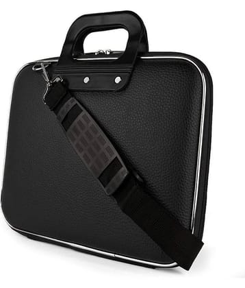Creator shop - Black Leather Briefcase