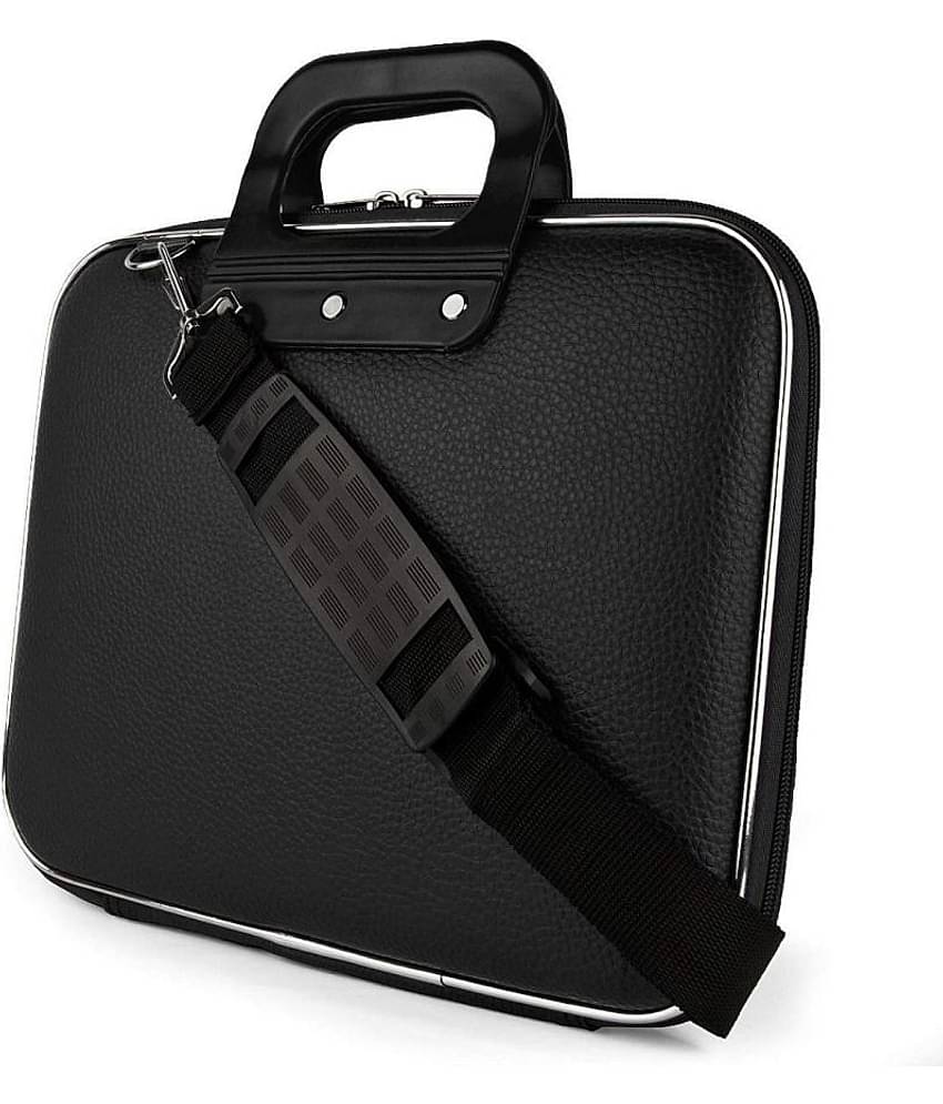 Creator shop - Black Leather Briefcase