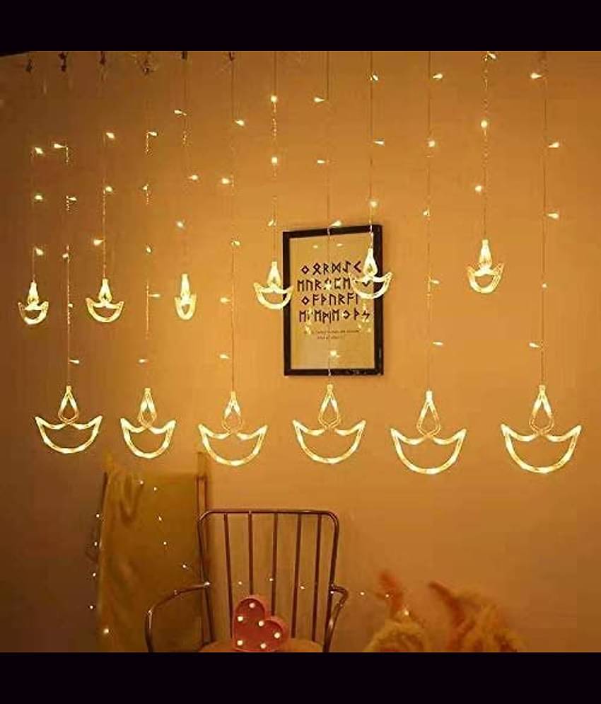 SPARKWORLD Yellow 3M String Light ( Pack of 1 )