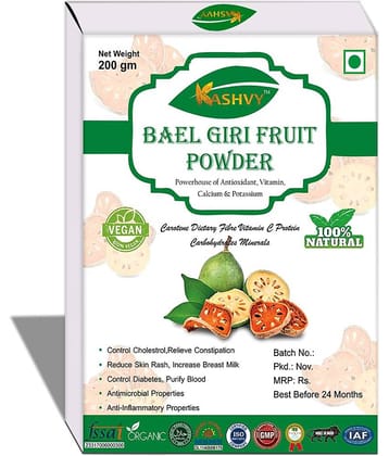 Kashvy Bael Giri Fruit Powder 200 Gm