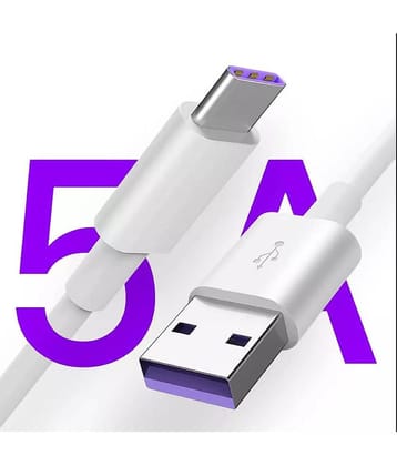 UniBoss White 5 A Type C Cable 1 Meter