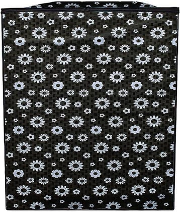 CASA FURNISHING Semi-Automatic Washing Machine Cover Compatiable For 7 kg - Brown