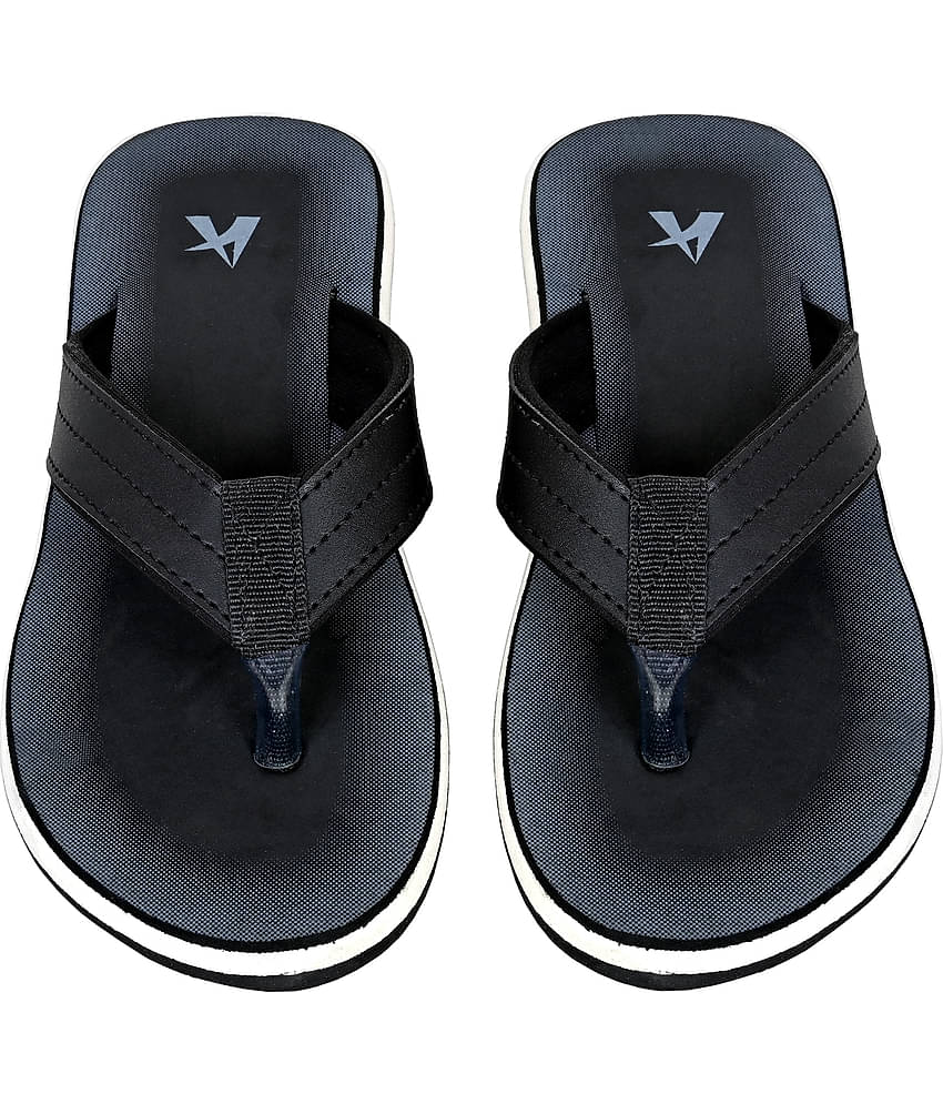 Altek - Black Men's Thong Flip Flop