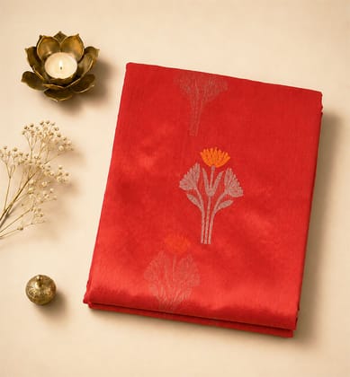 Handloom Chanderi Pattu Silk Saree