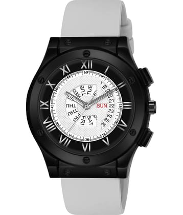 Lorenz Light Grey Silicon Analog Men's Watch