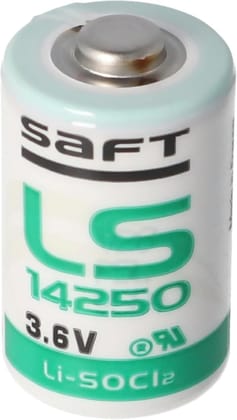 NOVEL SAFT LS14250 3.6V Lithium Battery 1/2AA Size LiSOCl2 | Suitable for Utility Meters, Industrial Equipment, Security Systems and Electronic Instruments