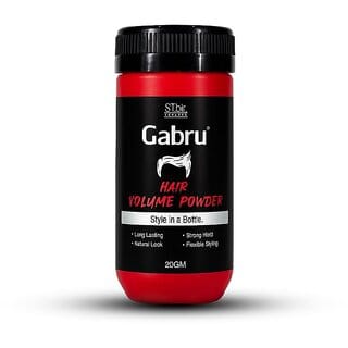 ST.bir Gabru Hair Volume Powder for Men Instant Lift, Matte Finish Strong Hold 20g Styling Powder