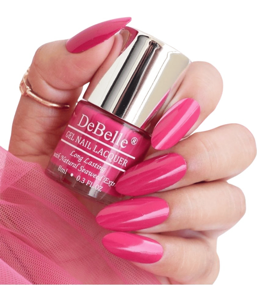 DeBelle Tulip Sheen Glossy Nail Polish 8 ( Pack of 1 )