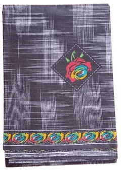 Cotton Saree with Block Print