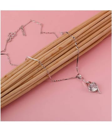 Silver Shine Gold Plated Chain ( Set of 1 )