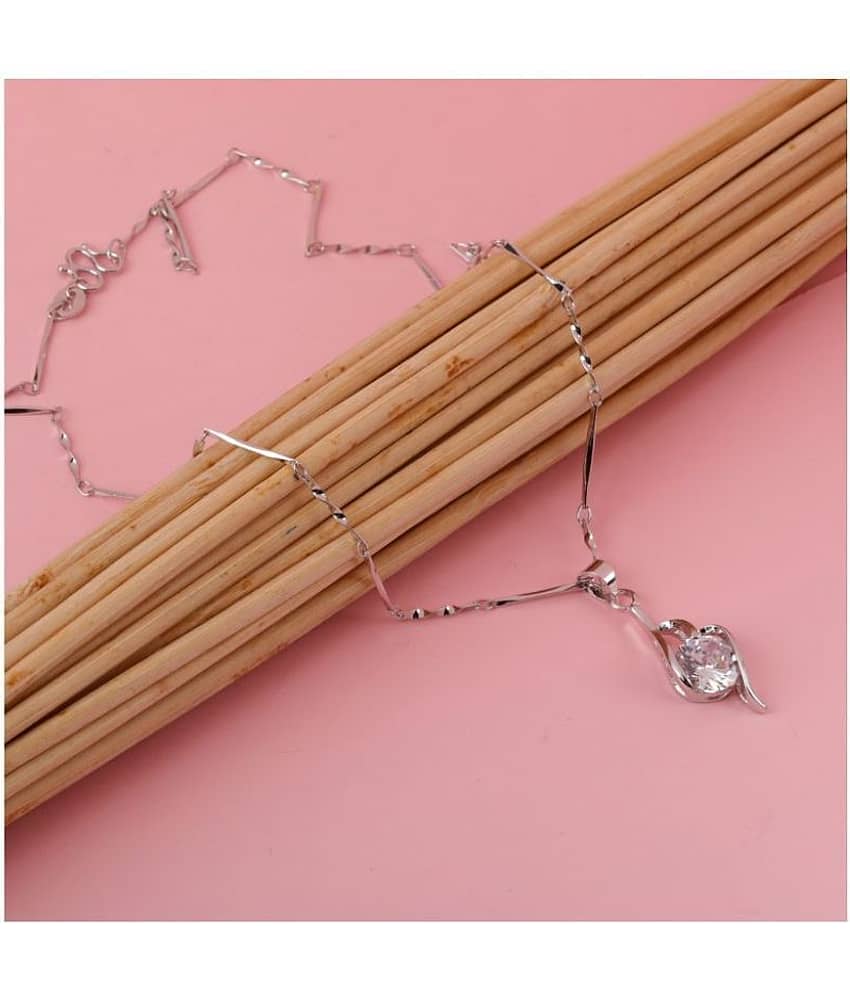 Silver Shine Gold Plated Chain ( Set of 1 )