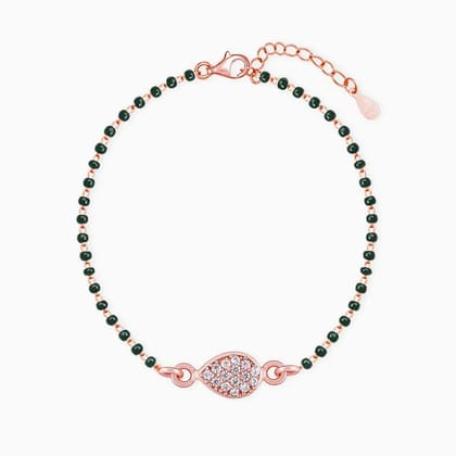 Rose Gold Tears of Love Mangalsutra Bracelet
