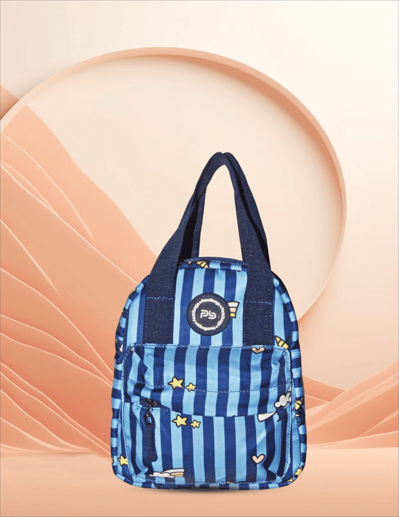 PB Pearlbags Soft Crossbody Shoulder Or Hand Bag or Sling bag Water Resistant Anti Fall Stationery Storage Bag Handbag Clutch Bag Sweet Birthday Gift For 5-10 Years Children Students Girls