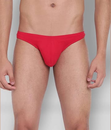 La Intimo Pack of 1 Modal Briefs For Men's ( Red )