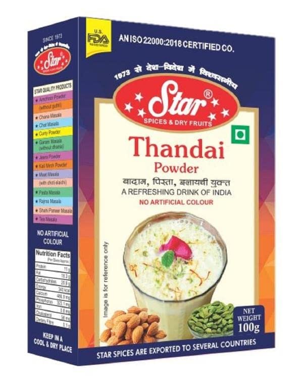 Star Spices Thandai Powder, 250 gm