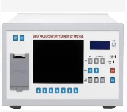 Compact ECT Machine WITH DISPLAY  | Advanced Brief Pulse ECT System with EEG & ECG Monitoring ( BPE-591)