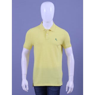 REDLINE MENS YELLOW EMBROIDERED POLO T-SHIRTS REDLINE MENS YELLOW EMBROIDERED POLO T-SHIRTS