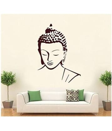 Print Mantras God Buddha Religious & Inspirational Sticker ( 80 x 60 cms )