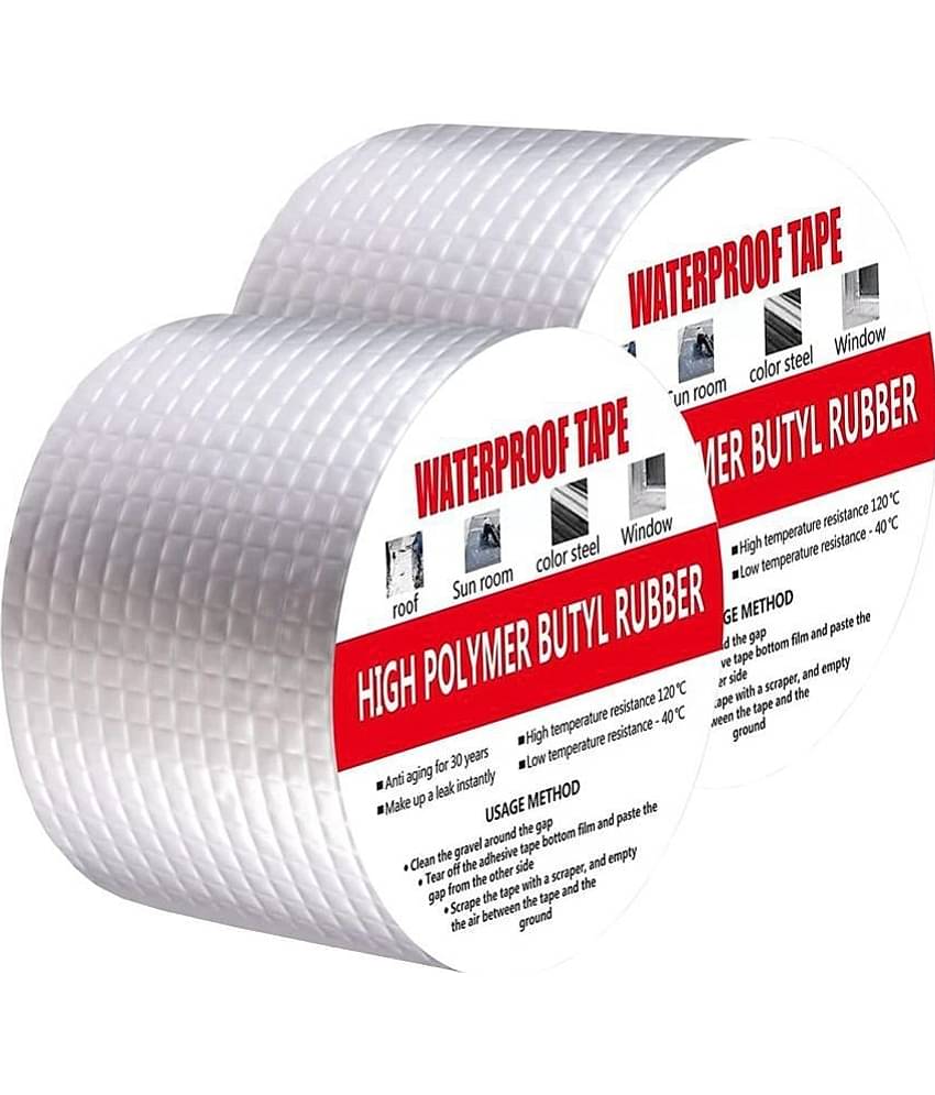 Aluminium Foil Self Adhesive Waterproof Tape (Pack of 2)