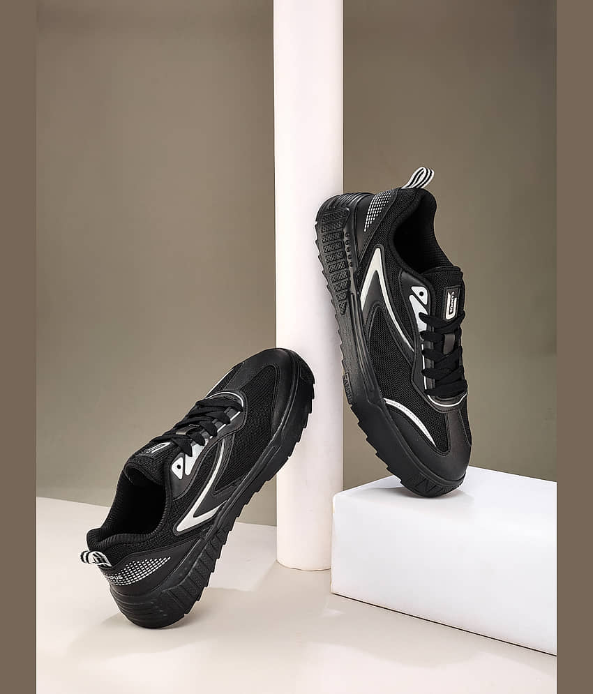 Campus STATIC Black Men's Sneakers