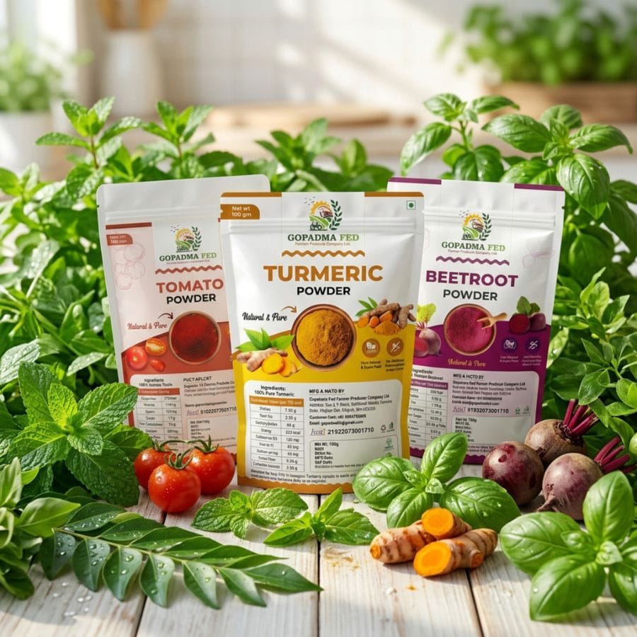 3 in 1 Combo | Turmeric Tomato & Beetroot Combo - 300 gm - Three pouch