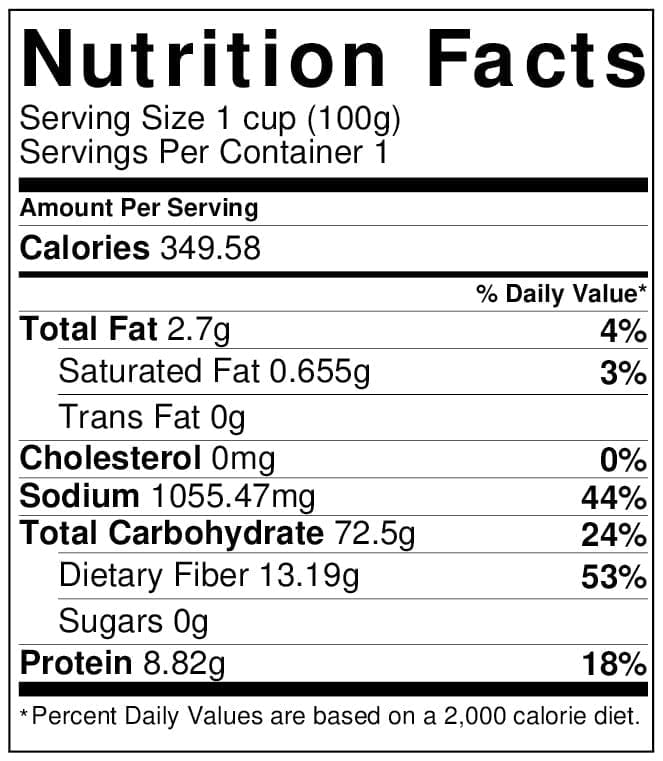 Black Rice Flour | Gluten Free (1Kg Pack)