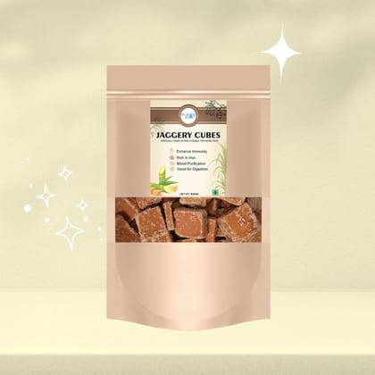 Morning Wale Jaggery Cubes (1kg) | Chemical-Free Gur Bheli | Natural Digestive & Sweetener