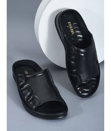 Liberty - Brown Men's Leather Slipper
