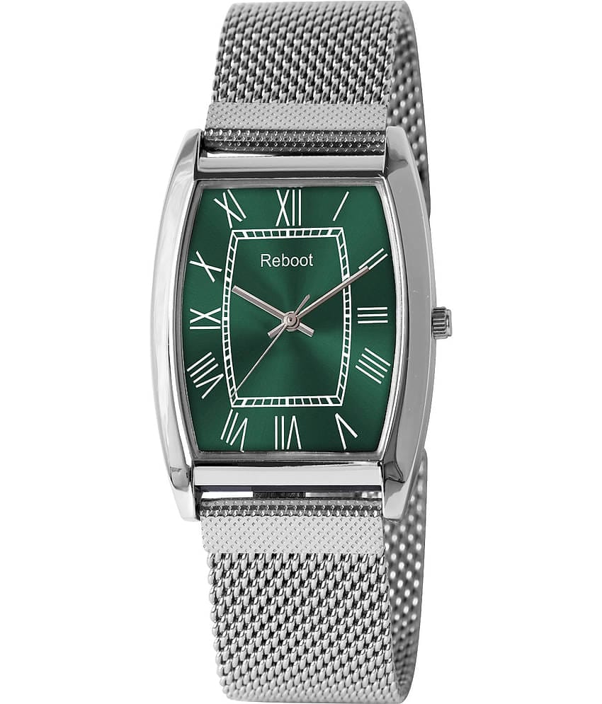 Reboot Silver Stainless Steel Analog Men's Watch