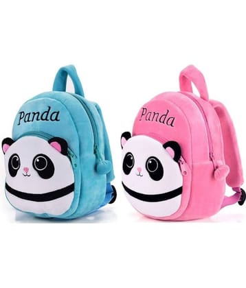 aurapuro Multicolor Fabric Backpack For Kids