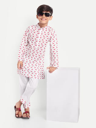 Kurta Pyjama Set _ Multicolor