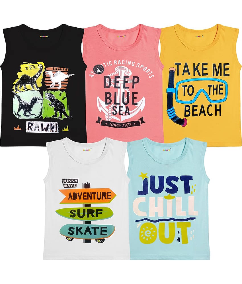 Kuchipoo Pack of 1 Boys Cotton Blend T-Shirt ( Multicolor3 )