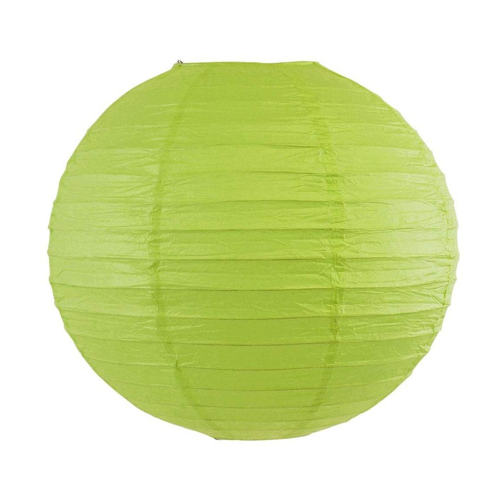 Paper Lanterns Light Green 12 Inch-1PC - Party and Festive Needs | Buy online on ZillyBuy