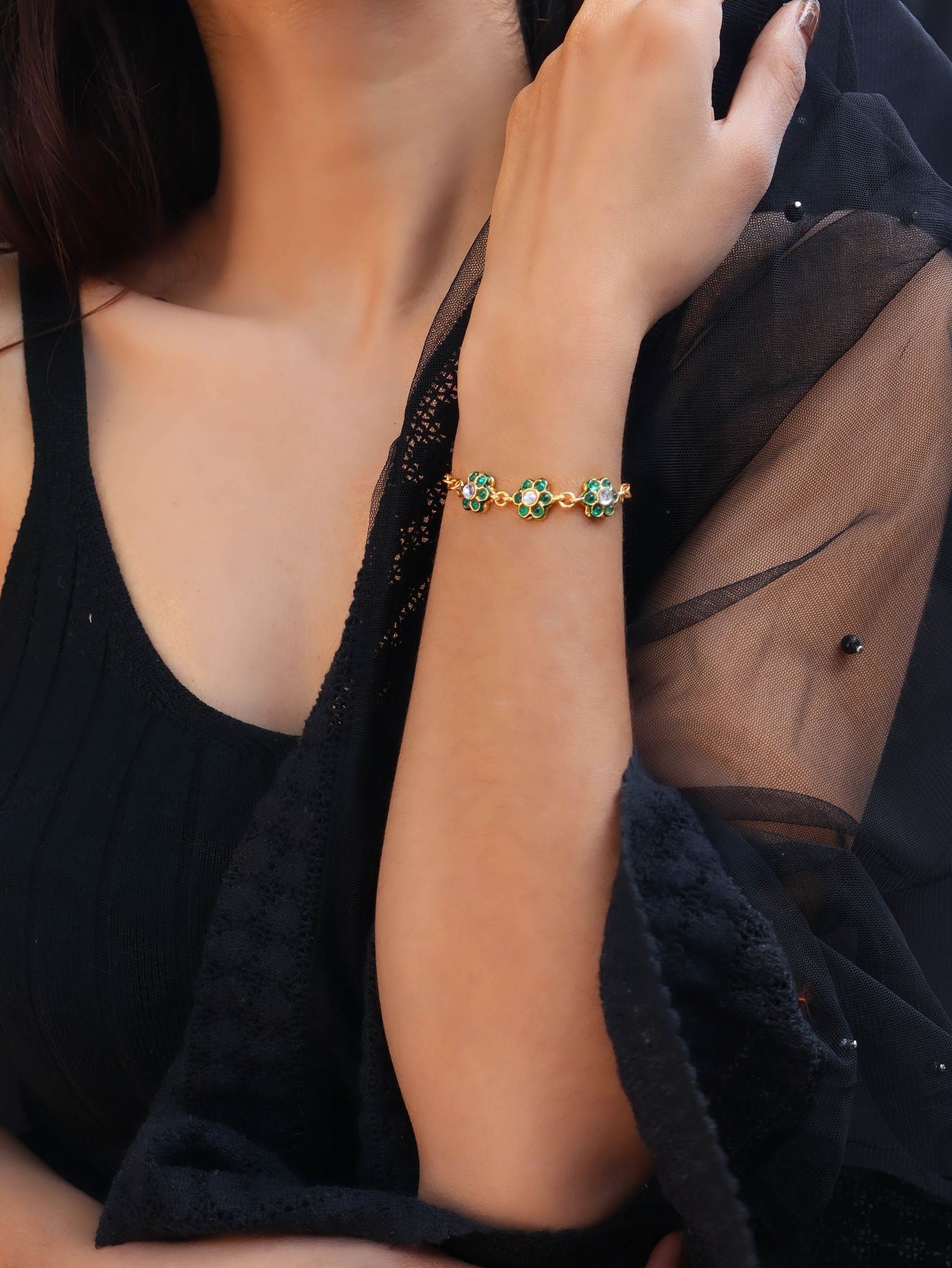 Isra Green Bracelet-Green