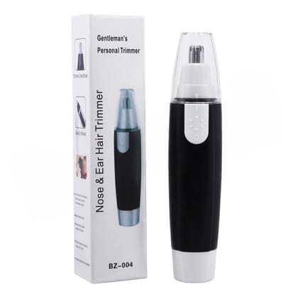 Latest Amazing Electric Nose & Ear Hair Trimmer for Men & Women | Stainless Steel Blades | Painless, Portable Grooming Device for Nose, Ear & Eyebrow Hair | Battery Operated Personal Grooming Tool