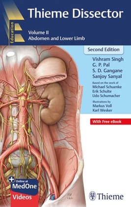 Thieme Dissector - Abdomen and Lower Limb (Vol-2) 2nd Edition 2022