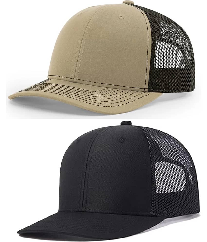 Zacharias Pack of 2 Cotton Blend Men's Cap ( Multicolor )