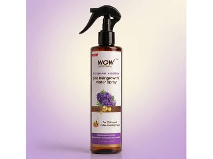 WOW Skin Science Rosemary & Biotin Hair Growth Water Spray Denser, Thicker Hair - 200ml