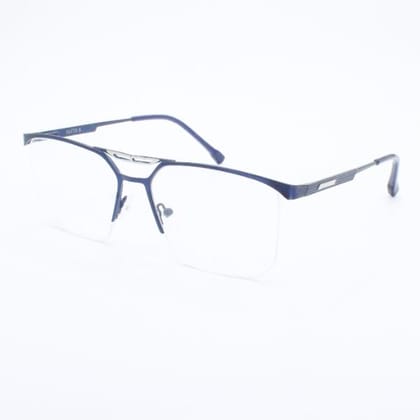 Lensoz Elite X Luxe Half Rim Rectangle Z - Medium - Master Blue