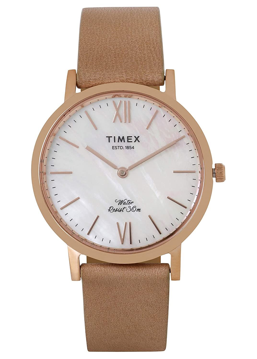 Timex White Dial Women Analog Watch - TWEL12604-White
