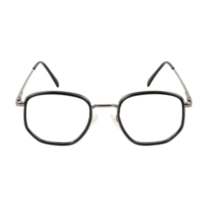 TERRY & CO Zero Power Blue Cut Eyeglasses | Metal Frame | Anti-Reflective, UV Protection, Lightweight | Spring Hinges | Unisex