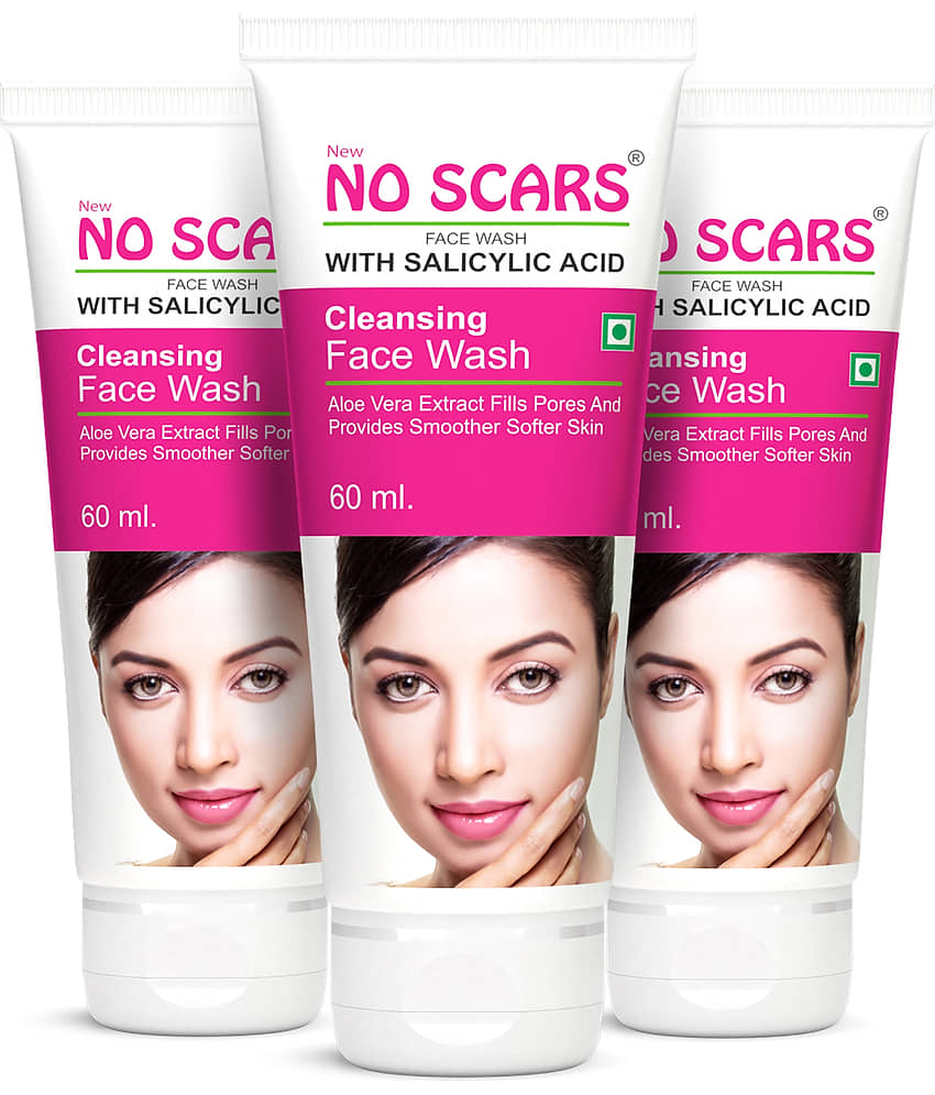 NO SCARS Face Wash - Pore Care Face Wash For All Skin Type ( Pack of 3 )