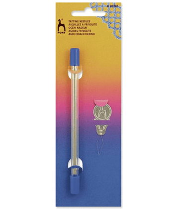 Tatting Needle Set of 4 Needles .with Needle Threader
