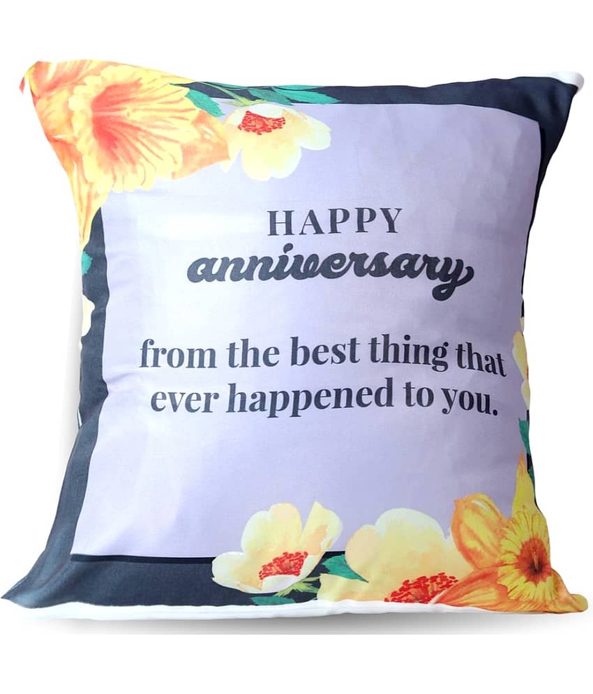 Ros - Multicolor Polyester Gifting Printed Cushion