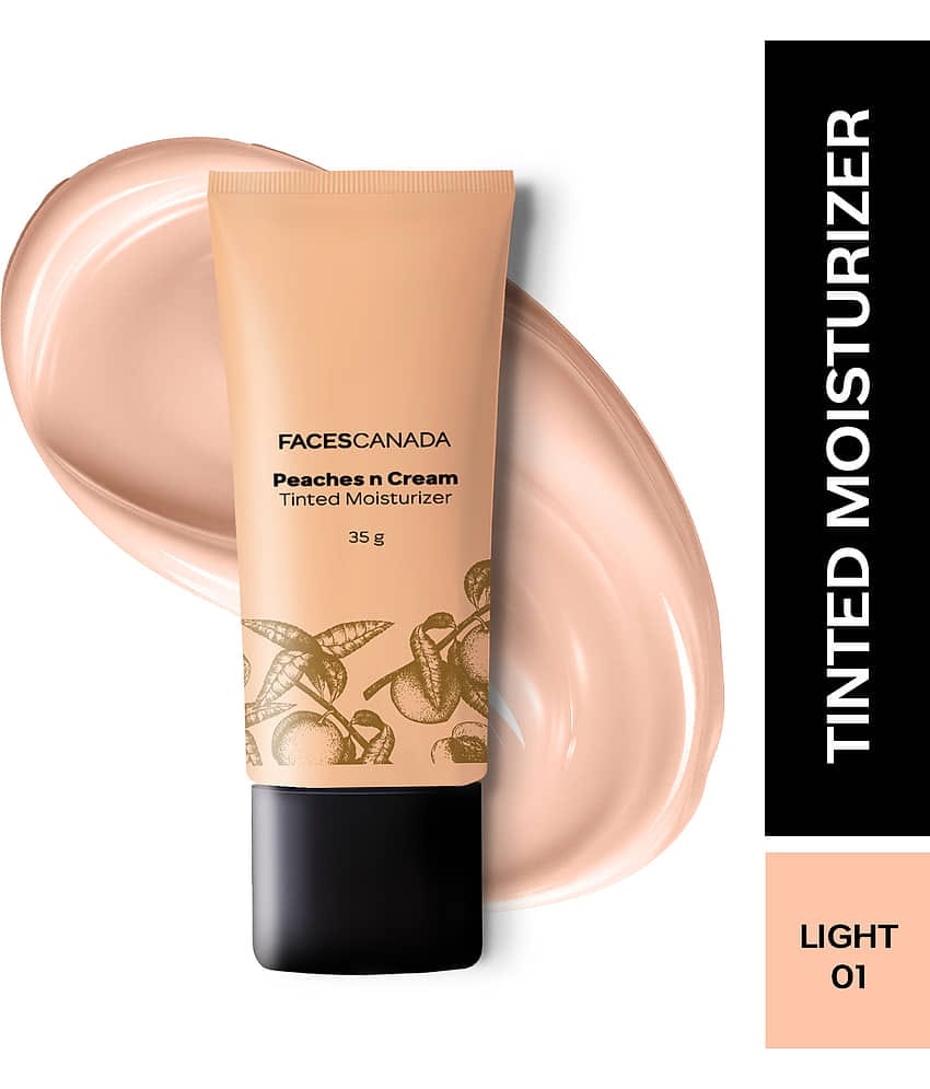FACES CANADA Peaches N Cream Tinted Moisturizer - Light 01, 35 g