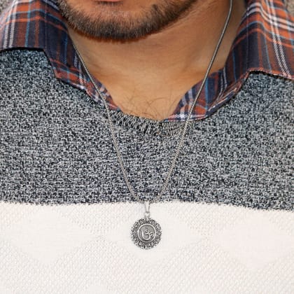Aumkara 925 Sterling Silver Pendants for men
