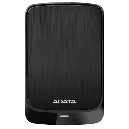 Adata HV320 2Tb 3.5 Inch Sata Iii Slim External Hard Drive/HDD-Black, with Shock Sensor & AES 256 Encryption-Ahv320-2Tu31-Cbk,Usb3.2_Gen_1