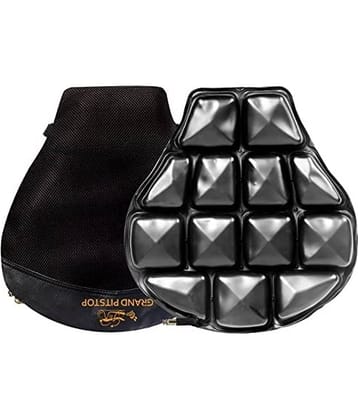 GRAND PITSTOP Inflatable Air Seat Cushion | Breathable Mesh Cover & Non-Skid Bottom |  Ideal for Medical, Office, Home, Motorcycle, Car Lumbar Support